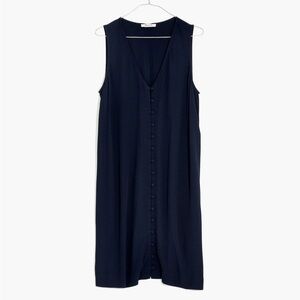 Madewell Sleeveless Button-Down Dress